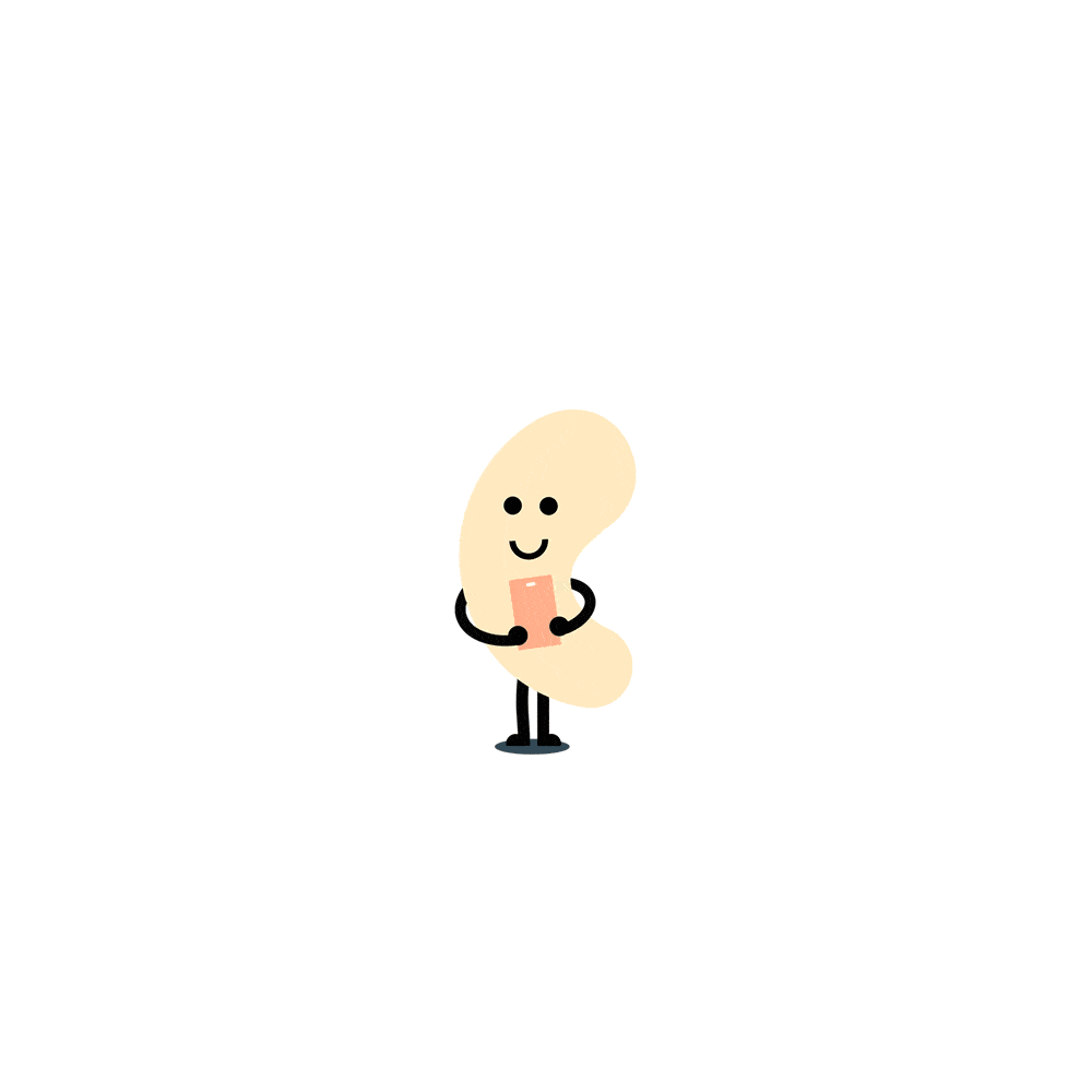 Charlie the cashew jumping